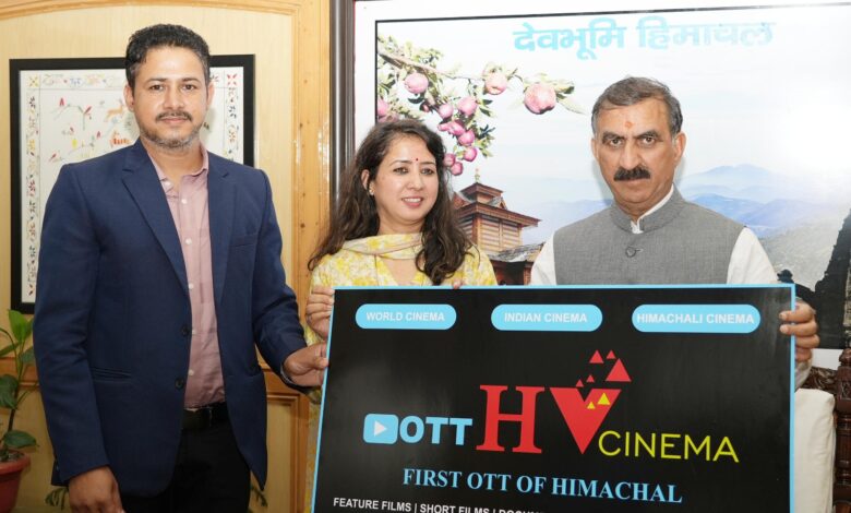 CM launches 1st OTT platform of Himachal